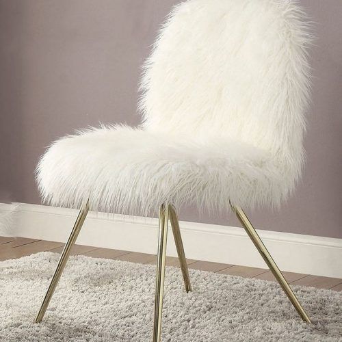 Lack Faux Fur Round Accent Stools With Storage (Photo 10 of 20)
