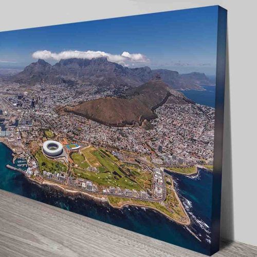 Cape Town Canvas Wall Art (Photo 3 of 15)