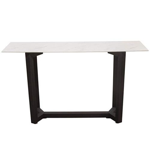 Rectangular Glass Top Console Tables (Photo 8 of 20)