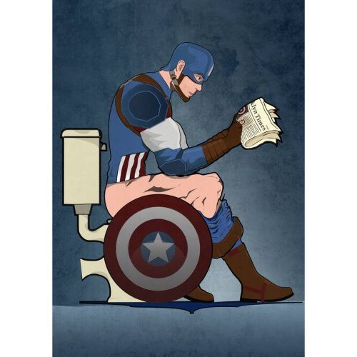 Captain America Wall Art (Photo 1 of 15)