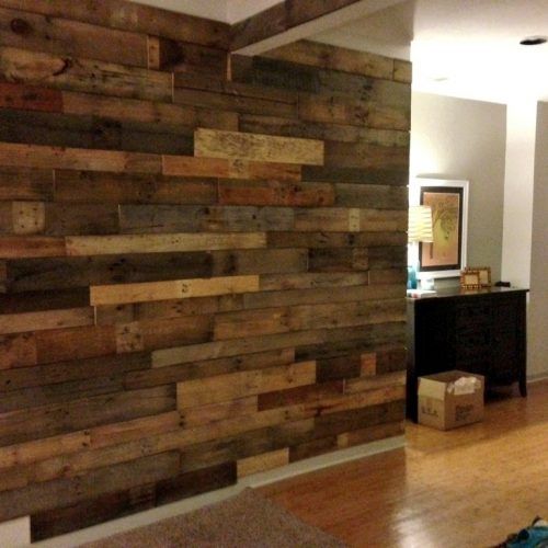 Wood Pallets Wall Accents (Photo 10 of 15)