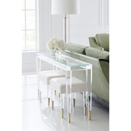 Acrylic Console Tables (Photo 3 of 20)