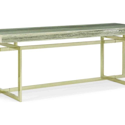 Gray And Gold Console Tables (Photo 3 of 20)