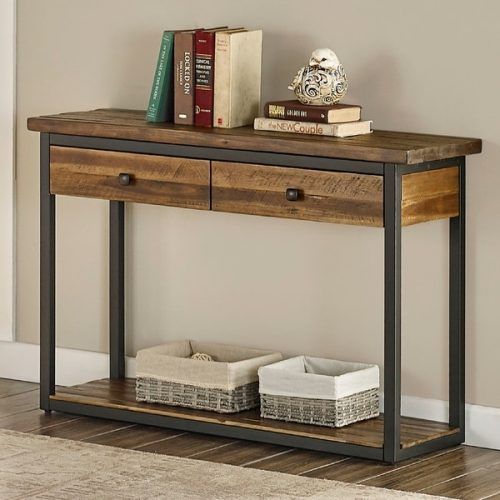 1-Shelf Square Console Tables (Photo 6 of 20)