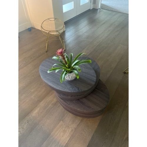Oval Mod Rotating Coffee Tables (Photo 14 of 20)