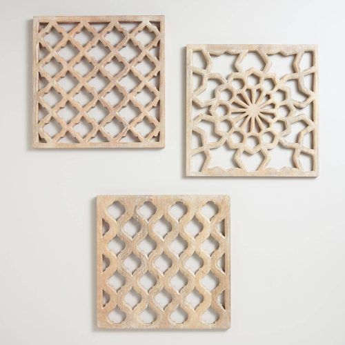 Wood Carved Wall Art Panels (Photo 17 of 25)