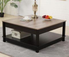 20 The Best Smoke Gray Wood Square Console Tables