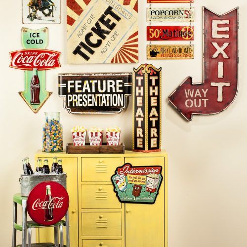 Casual Country Eat Here Retro Wall Decor (Photo 3 of 20)