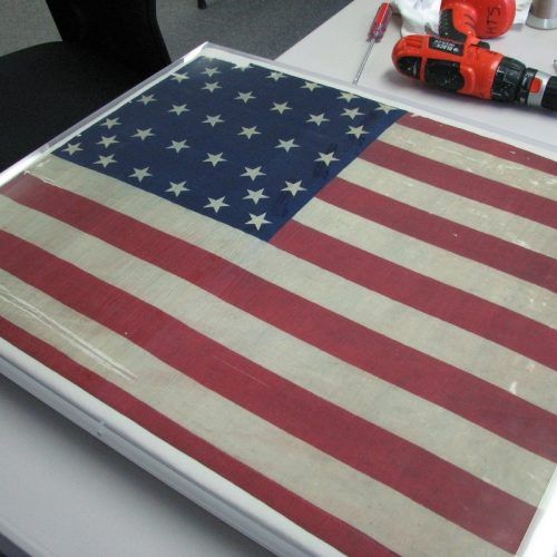 American Flag Fabric Wall Art (Photo 15 of 15)