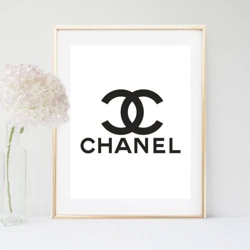 Chanel Wall Decor (Photo 2 of 25)