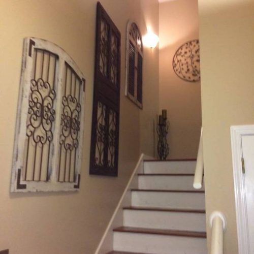 Staircase Wall Accents (Photo 12 of 15)