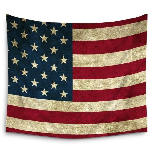 American Flag Fabric Wall Art (Photo 2 of 15)