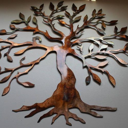 Red Tree Metal Wall Art (Photo 11 of 20)