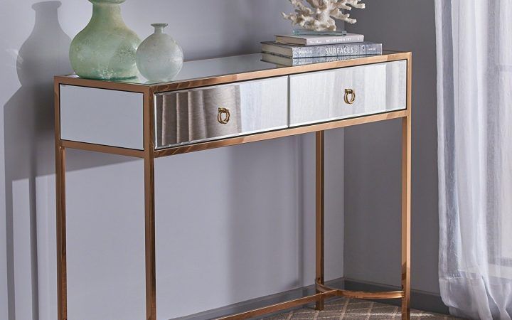20 Ideas of Mirrored Modern Console Tables