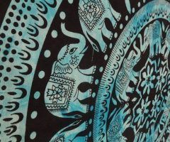 15 Ideas of Elephant Fabric Wall Art