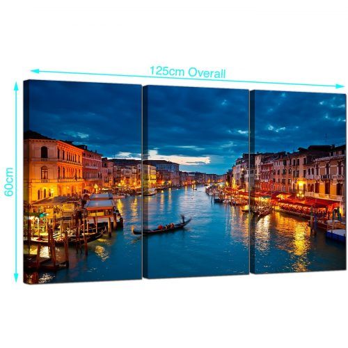 Canvas Wall Art Of Italy (Photo 7 of 15)