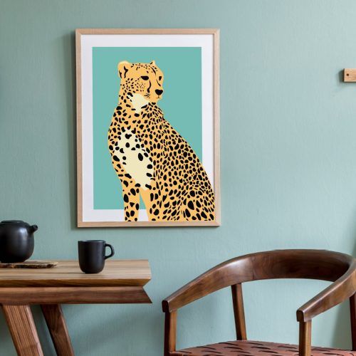 Cheetah Wall Art (Photo 16 of 20)
