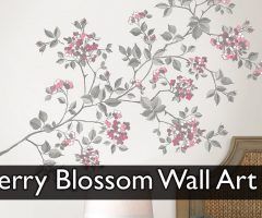 The 20 Best Collection of Cherry Blossom Wall Art