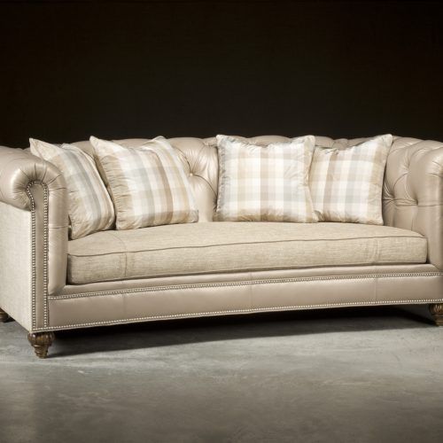 Tufted Upholstered Sofas (Photo 10 of 20)