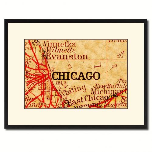 Vintage Map Wall Art (Photo 16 of 20)