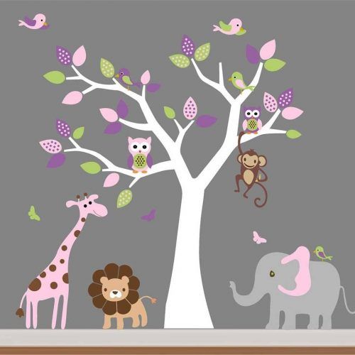 Wall Art Stickers For Childrens Rooms (Photo 2 of 20)