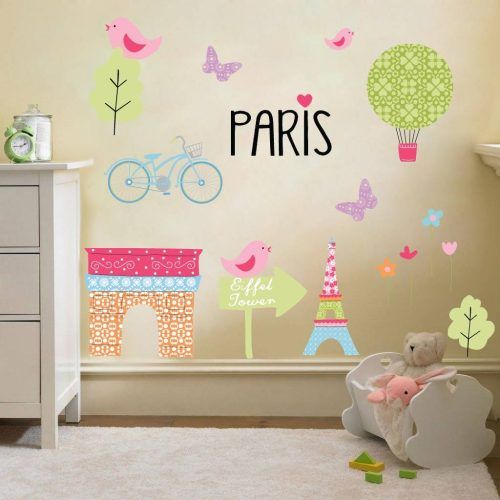 Paris Theme Nursery Wall Art (Photo 8 of 30)