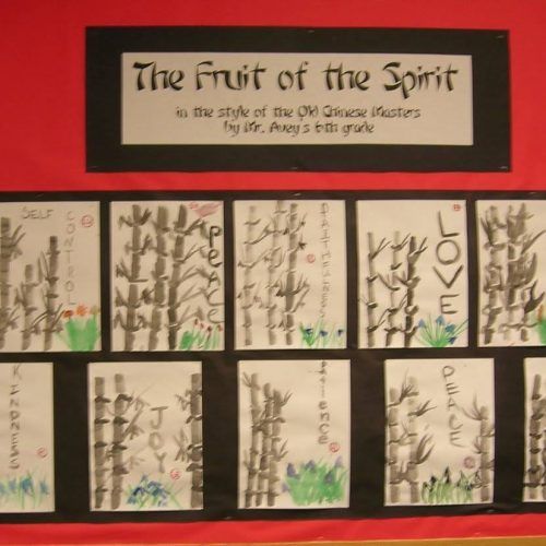 Fruit Of The Spirit Artwork (Photo 8 of 30)