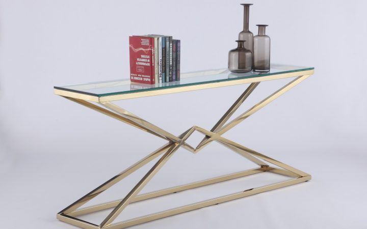 20 Best Ideas Rectangular Glass Top Console Tables