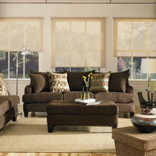 Sofas In Chocolate Brown (Photo 8 of 20)