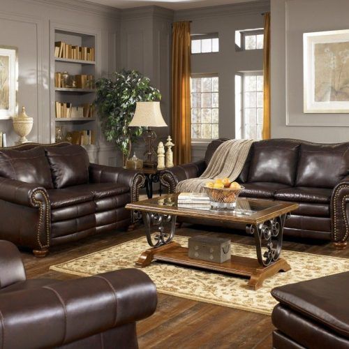Faux Leather Sofas In Chocolate Brown (Photo 15 of 20)