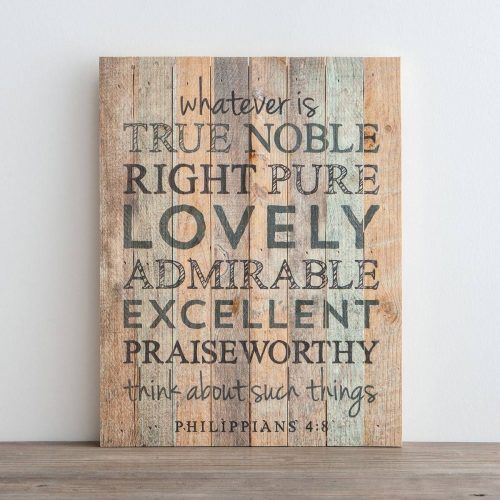 Scripture Canvas Wall Art (Photo 8 of 20)