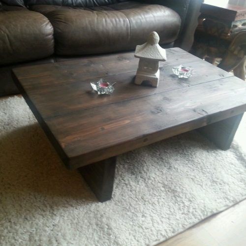 Rustic Oak And Black Coffee Tables (Photo 12 of 20)