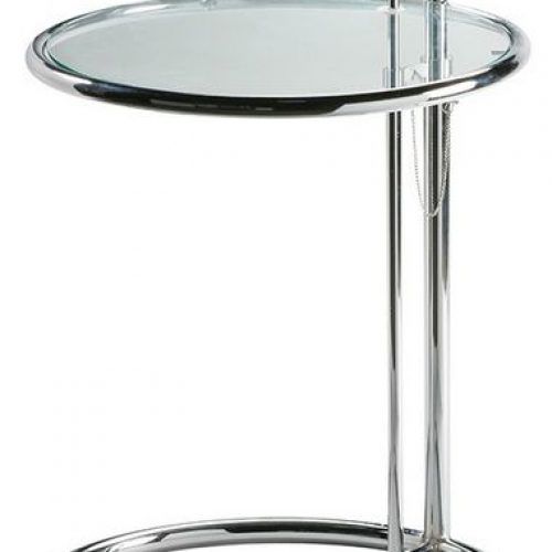 Polished Chrome Round Console Tables (Photo 7 of 20)