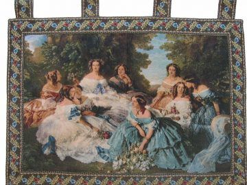 Blended Fabric Classic French Rococo Woven Tapestries