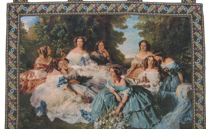 Blended Fabric Classic French Rococo Woven Tapestries