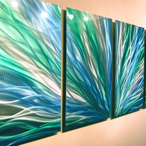 Kindred Abstract Metal Wall Art (Photo 8 of 20)