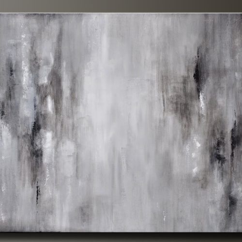 Gray Abstract Wall Art (Photo 5 of 20)