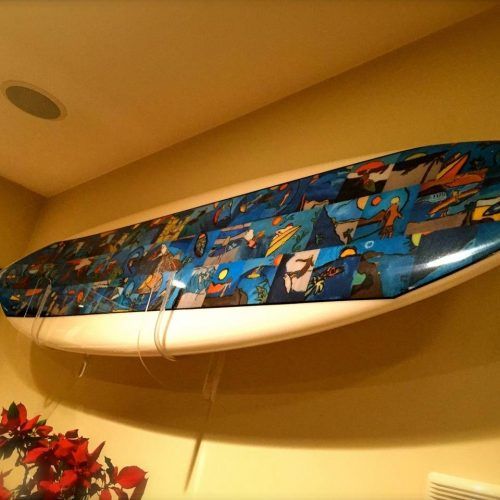 Decorative Surfboard Wall Art (Photo 14 of 25)