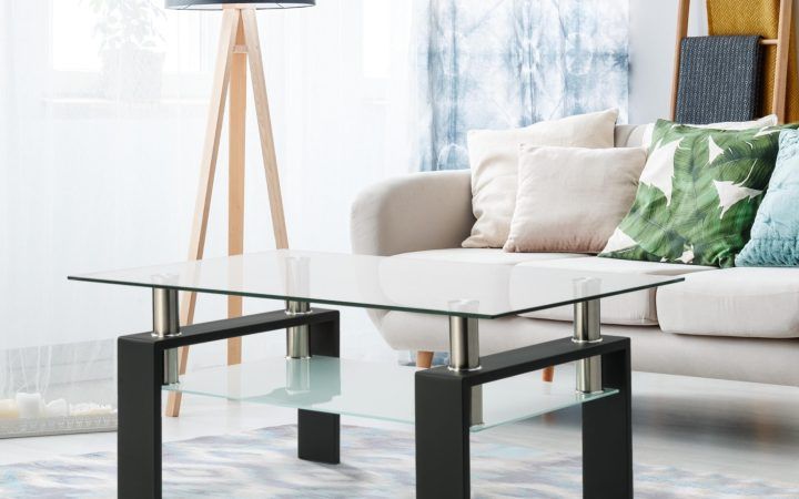 20 Inspirations Clear Rectangle Center Coffee Tables