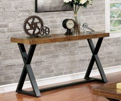20 Best Collection of Square Weathered White Wood Console Tables