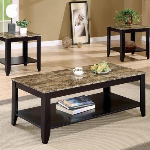 Faux Marble Top Coffee Tables (Photo 7 of 20)