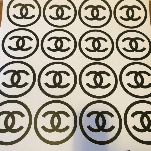 Coco Chanel Wall Stickers (Photo 19 of 30)