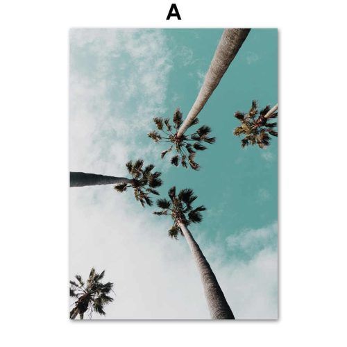 Blended Fabric Palm Tree Wall Hangings (Photo 15 of 20)