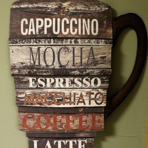 Coffee Cup Metal Wall Art (Photo 8 of 20)