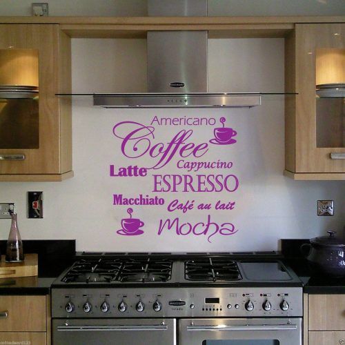 Cafe Latte Kitchen Wall Art (Photo 2 of 30)