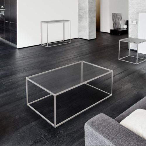 Brushed Stainless Steel Coffee Tables (Photo 10 of 20)
