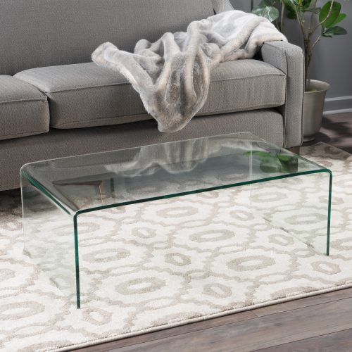 Wood Tempered Glass Top Coffee Tables (Photo 20 of 20)