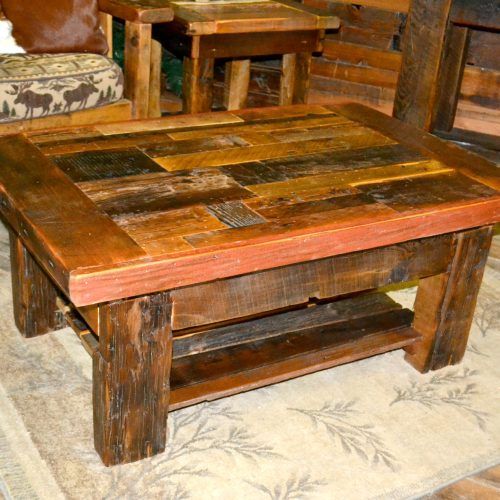 Rustic Espresso Wood Console Tables (Photo 6 of 20)