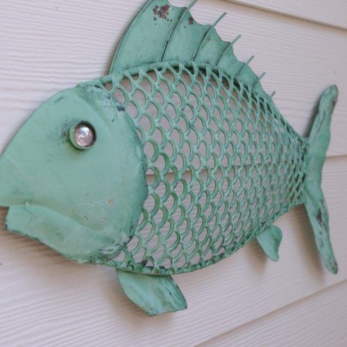 Coastal Metal Fish Wall Decor (Photo 15 of 20)