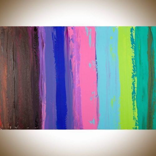 Colorful Abstract Wall Art (Photo 4 of 20)